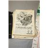 Image 5 : Lot of Engine Brochures and Info Binder Pages