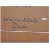 Image 2 : Uninstalled Shower Stall 36" White *unopened