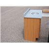 Image 4 : Sink with Marble Top and Wooden Cabinet *top is removable