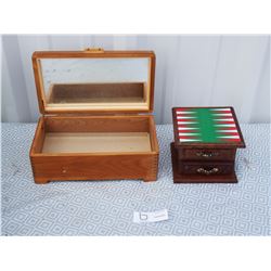 Jewelry Box and Coasters with Holder
