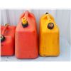 Image 3 : 3 Plastic Gas Cans and 1 Diesel Can