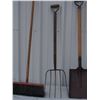 Image 3 : Broom, Fork, and Shovel