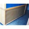 Image 8 : 2 Piece Wooden Cabinet with Sliding Front Doors