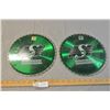 Image 1 : 2x Money Sask Rough Riders Decorative 10' Saw Blades