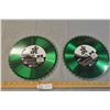 Image 3 : 2x Money Sask Rough Riders Decorative 10' Saw Blades