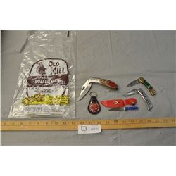 4 Vintage Pocket Knives