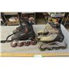 Image 1 : 2 Pairs of Roller Blades Size 6
