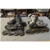 Image 1 : 2 Pairs of Roller Blades Size 6
