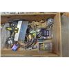 Image 2 : Misc. lot, Wrenches, Screwdrivers, Saw Blades, Cords, Screws, Nails, ect.