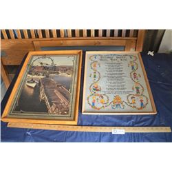 Wall Clock and Picture