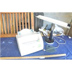 Samsung Printer and Adjustable Light