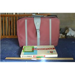 Monopoly Game and Travel Luggage