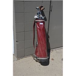 12 Golf Clubs and Cart