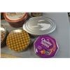 Image 5 : 8 Misc. Tins w/ Lids