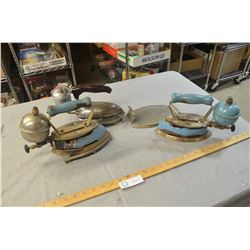 3 Sade Irons w/ Trivets