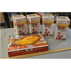 Crisper Tray, 4 As Seen on TV Topping Despensers