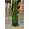 Image 3 : Vintage Glass Bottles- Green Glass Embossed Mountie Bottle, Coca-Cola, Pepsi-Cola, ECT.