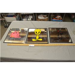 3 Decorative Mirrors