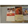 Image 3 : 4 Vintage Calanders - 1967,76 ,80