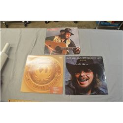 3 Hank Williams Jr. Records