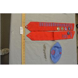 Pioneer Girls Cap, Scarf, and Charm Bracelet