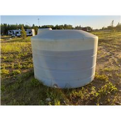 1250 Gallon Plastic Water Tank