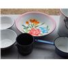 Image 3 : 11 Pieces of Enamel Ware