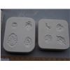 Image 2 : 4 Simple Ceramic Molds #601A, #556A