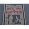 Image 2 : 1973 George Jones and Tammy Wynette Concert Poster