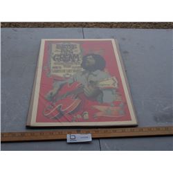 Electric Flagcream 1968 Concert Poster