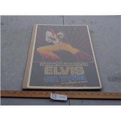 Elvis on Tour Concert Poster