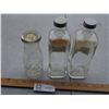 Image 4 : 3 Glass Bottles: 1 Milk, 2 Dicksons