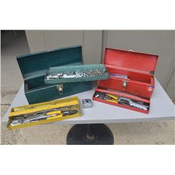 2 Tool Boxes with Contents