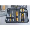 Image 3 : Plastic Tray of Tools- wrenches, screwdrivers, and more
