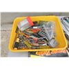 Image 5 : Plastic Tray of Tools- wrenches, screwdrivers, and more