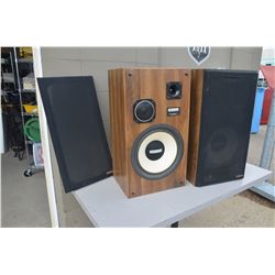 Accusound Speakers (26" H x 14" L x 12" D)