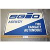 Image 1 : Wooden SGIO Agency Sign 24" W by 16" T