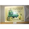 Image 1 : John Deere Tin Sign (Reprint) 16" W by 13" T