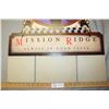 Image 3 : Double Sided Cardboard Mission Ridge Sign 22" W by 31" T