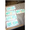 Image 4 : Lot of 13 License Plates (3 Pairs)