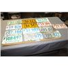 Image 1 : Lot of 13 License Plates (1 Pair)