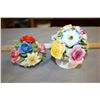 Image 2 : 2X THE MONEY - Small Porcelain Flower Displays