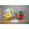 Image 3 : 2X THE MONEY - Small Porcelain Flower Displays