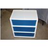 Image 3 : Rolling 3 Drawer Storage Container 15" D by 22" W by 25.25" T