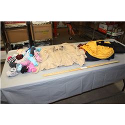 Clothing, Purse, and Socks