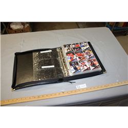 Binder of 1990s Hockey Cards The Leaf Set Series 2 Donruss