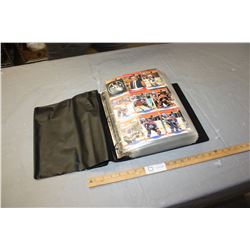 Binder of 1990s Hockey Cards