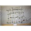Image 1 : Lot of 50 Collectors Spoons