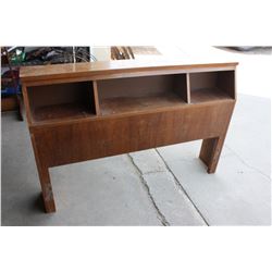 Wooden Headboard 55.5" W by 7" D by 38" T