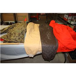 2 Jackets and Thermal Pants